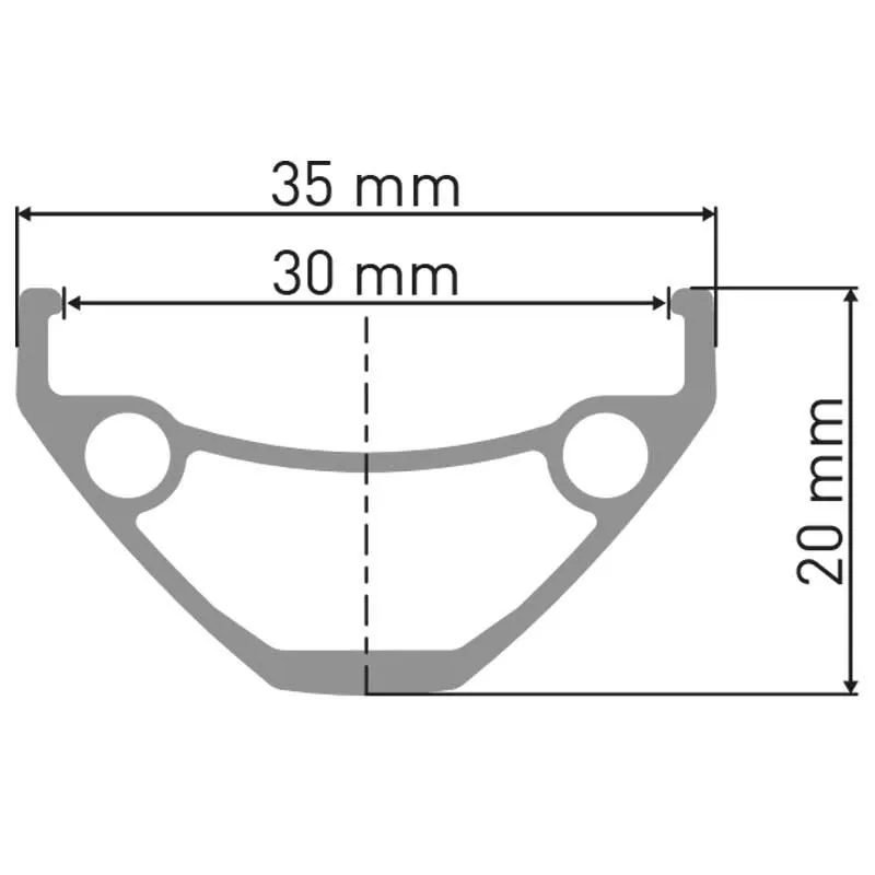 DT Swiss E 593 Disc Tubeless Presta Fälg