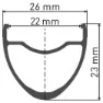 DT Swiss Er 1600 Spline 30 Disc Cl Tubeless + Continental Gp5000 Str 700 X 30 Landsvägscykelns Bakhjul, Black, 12 x 142mm, Shimano/Sram HG