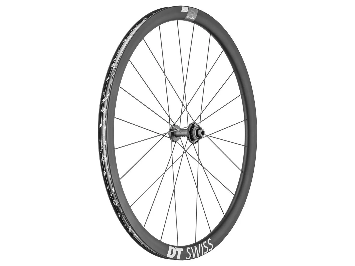 DT Swiss ERC 1400 Dicut 35 Framhjul, Black, 12 x 100mm