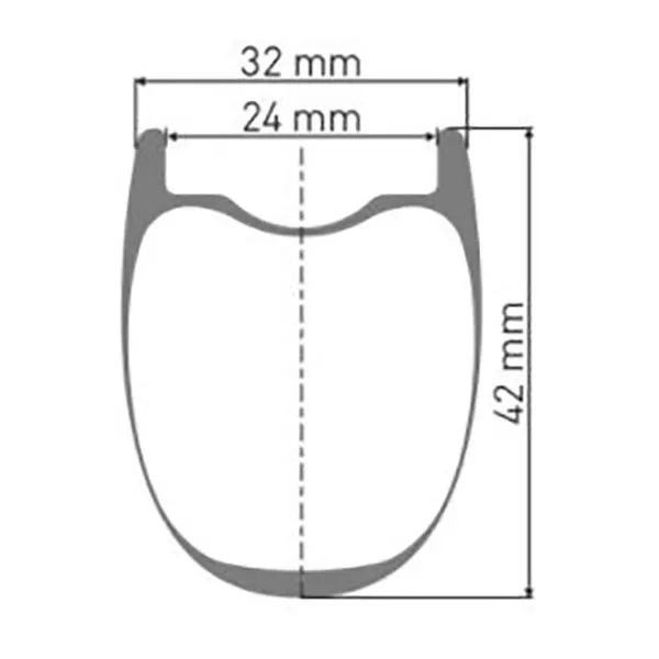 DT Swiss Grc 1400 Spline 42 650b Cl Disc Tubeless Framhjul För Landsvägscykel, Black, 12 x 100mm