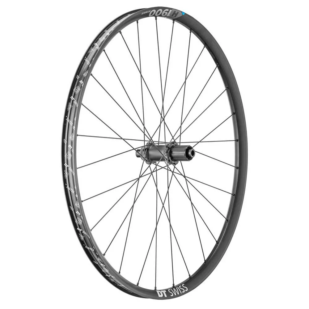 DT Swiss H 1900 Spline 27.5´´ Disc Cl Tubeless Mtb Bakhjul, Black, 12 x 148mm, Shimano/Sram HG DT Swiss H 1900 Spline 27.5´´ Disc Cl Tubeless Mtb Bakhjul, Black, 12 x 148mm, Shimano/Sram HG