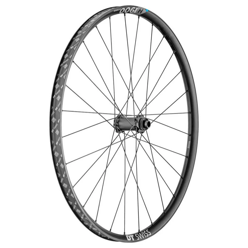 DT Swiss H 1900 Spline 30 27.5´´ Cl Disc Boost Tubeless Mtb Framhjul, Black, 15 x 110mm