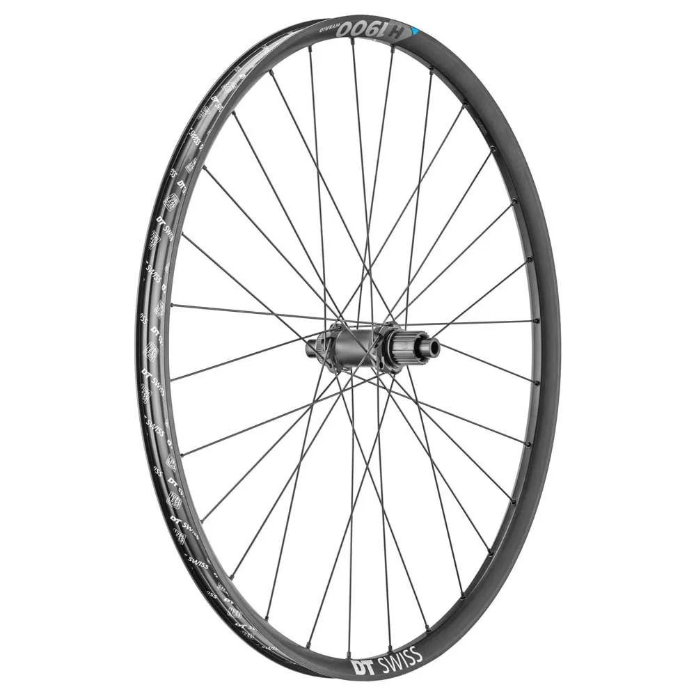 DT Swiss H 1900 Spline 30 29´´ Cl Disc Tubeless Bakhjul, Black, 12 x 148mm, Shimano Micro Spline