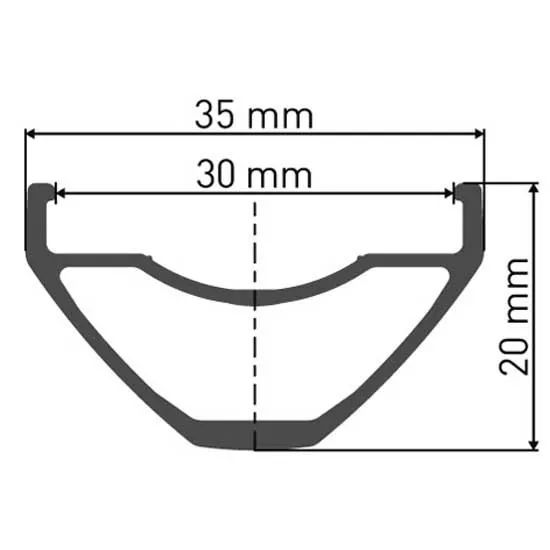 DT Swiss H 1900 Spline 30 29´´ Cl Disc Tubeless Mtb Framhjul, Black, 15 x 110mm