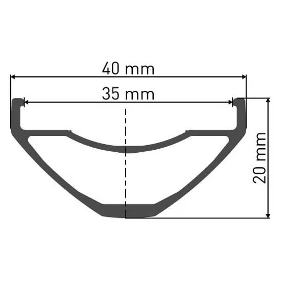 DT Swiss H 1900 Spline DB 20 Bakhjul DT Swiss H 1900 Spline DB 20 Bakhjul