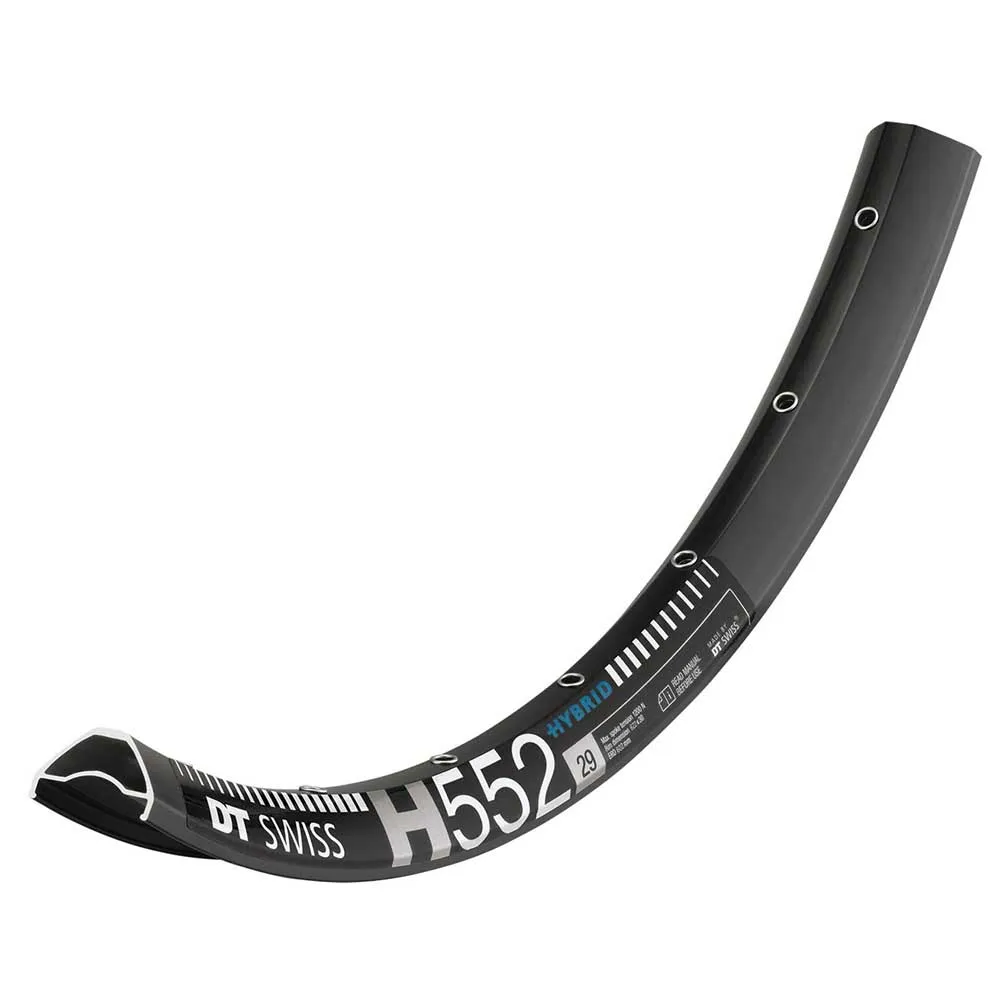 DT Swiss H 552 30 Mm Fälg, Black, 29" 28H DT Swiss H 552 30 Mm Fälg, Black, 29" 28H