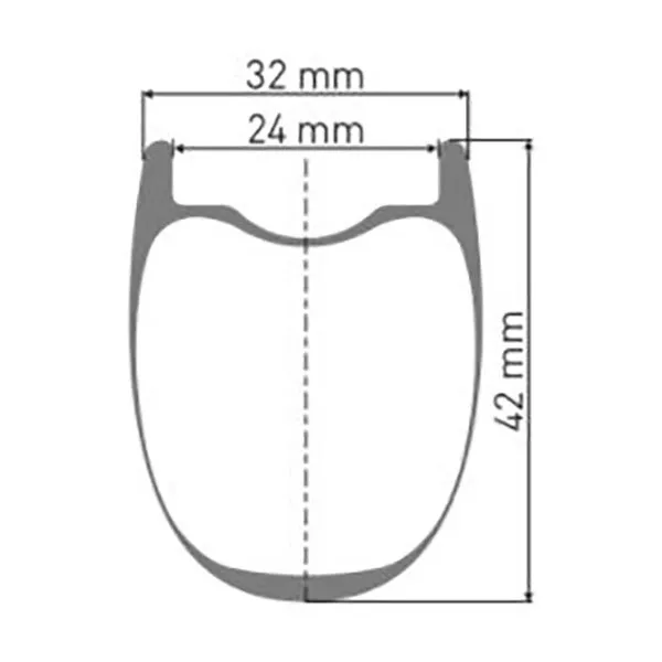 DT Swiss Hgc 1400 Spline 24 Cl Disc Tubeless Framhjul För Landsvägscykel, Black, 12 x 100mm