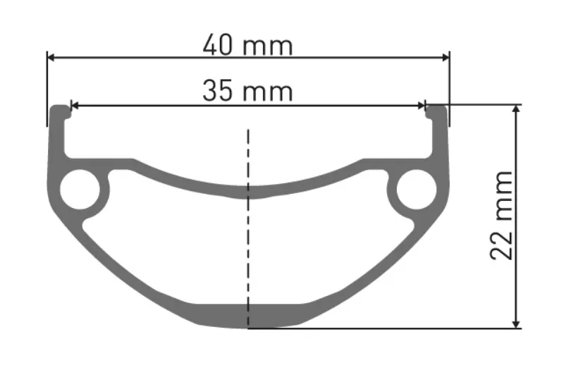 DT Swiss HU 1900 Spline Framhjul