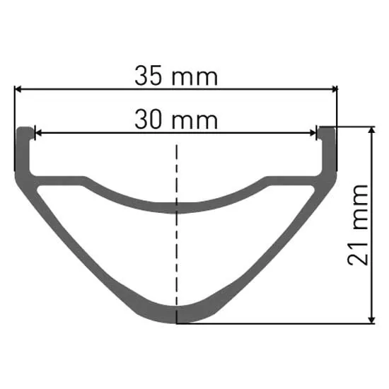 DT Swiss Hx 1700 Spline 30 27.5´´ Cl Disc Tubeless Mtb Framhjul, Black, 15 x 110mm