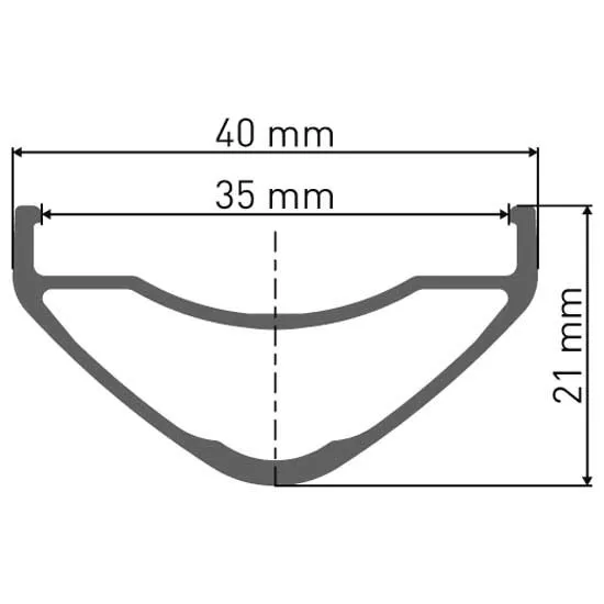 DT Swiss Hx 1700 Spline 35 27.5´´ Cl Disc Tubeless Mtb Bakhjul