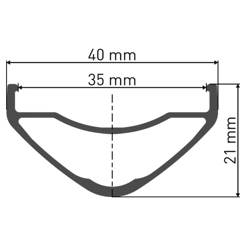 DT Swiss Hx 1700 Spline 35 29´´ Cl Disc Tubeless Framhjul, Black, 15 x 110mm