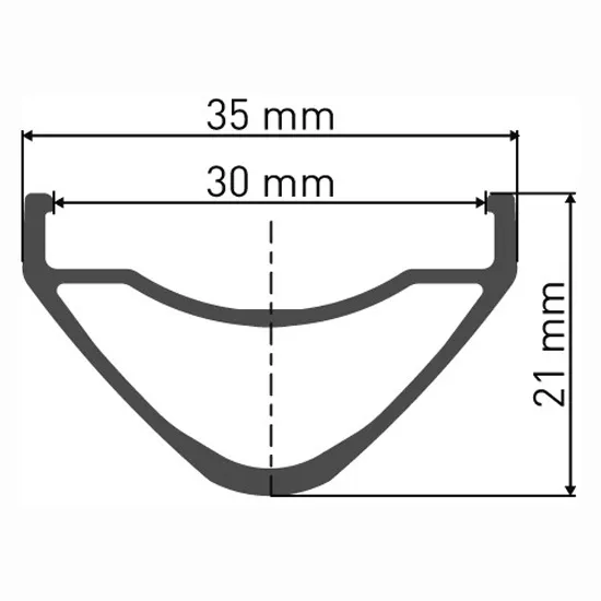 DT Swiss HX 531 Hybrid 27.5'' Fälg