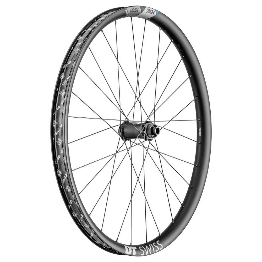 DT Swiss Hxc 1501 Spline One 30 27.5´´ Cl Disc Boost Hockless Tubeless Mtb Framhjul, Black, 15 x 110mm