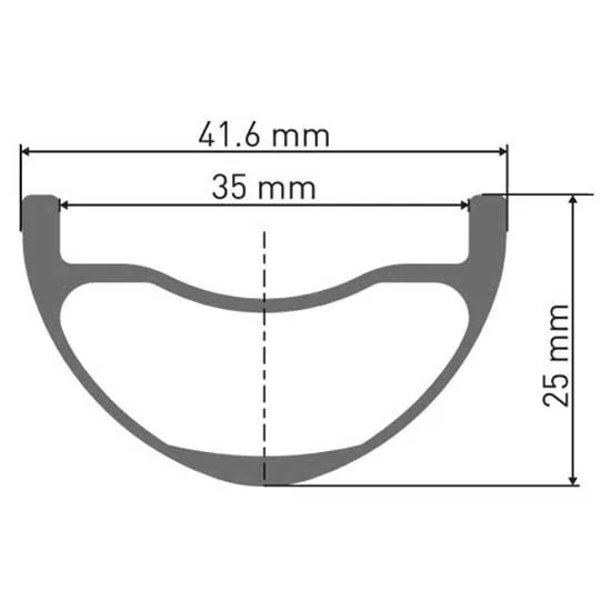 DT Swiss Hxc 1501 Spline One 35 27.5´´ Cl Disc Boost Hockless Tubeless Mtb Framhjul, Black, 15 x 110mm