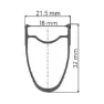DT Swiss Pr 1400 Dicut 32 Tubeless Landsvägscykelns Bakhjul Refurbished, Black, 5 x 130mm