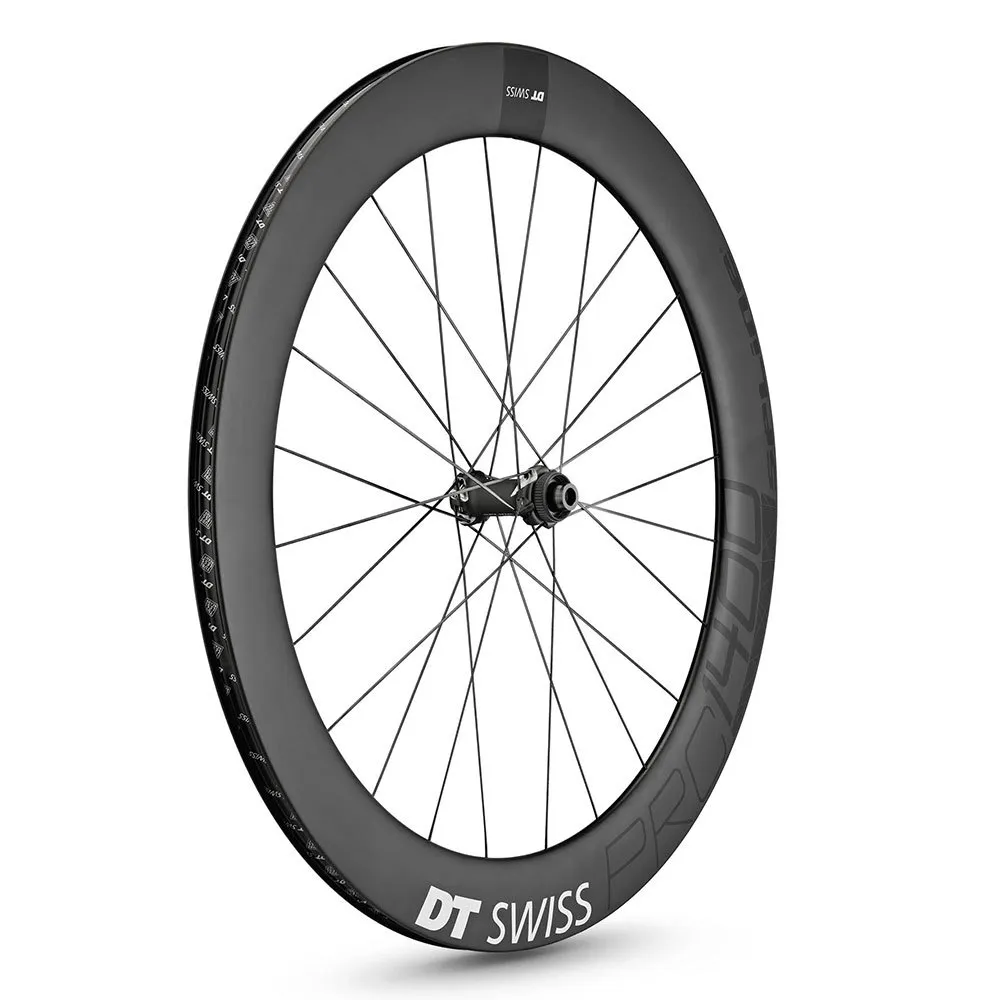 DT Swiss Prc 1400 Spline 65 Cl Disc Tubeless Framhjul För Landsvägscykel, Carbon, 12 x 100mm DT Swiss Prc 1400 Spline 65 Cl Disc Tubeless Framhjul För Landsvägscykel, Carbon, 12 x 100mm