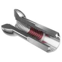 DT Swiss Pro Head Pro Lock Nickel Plated Nipplar 100 Enheter DT Swiss Pro Head Pro Lock Nickel Plated Nipplar 100 Enheter