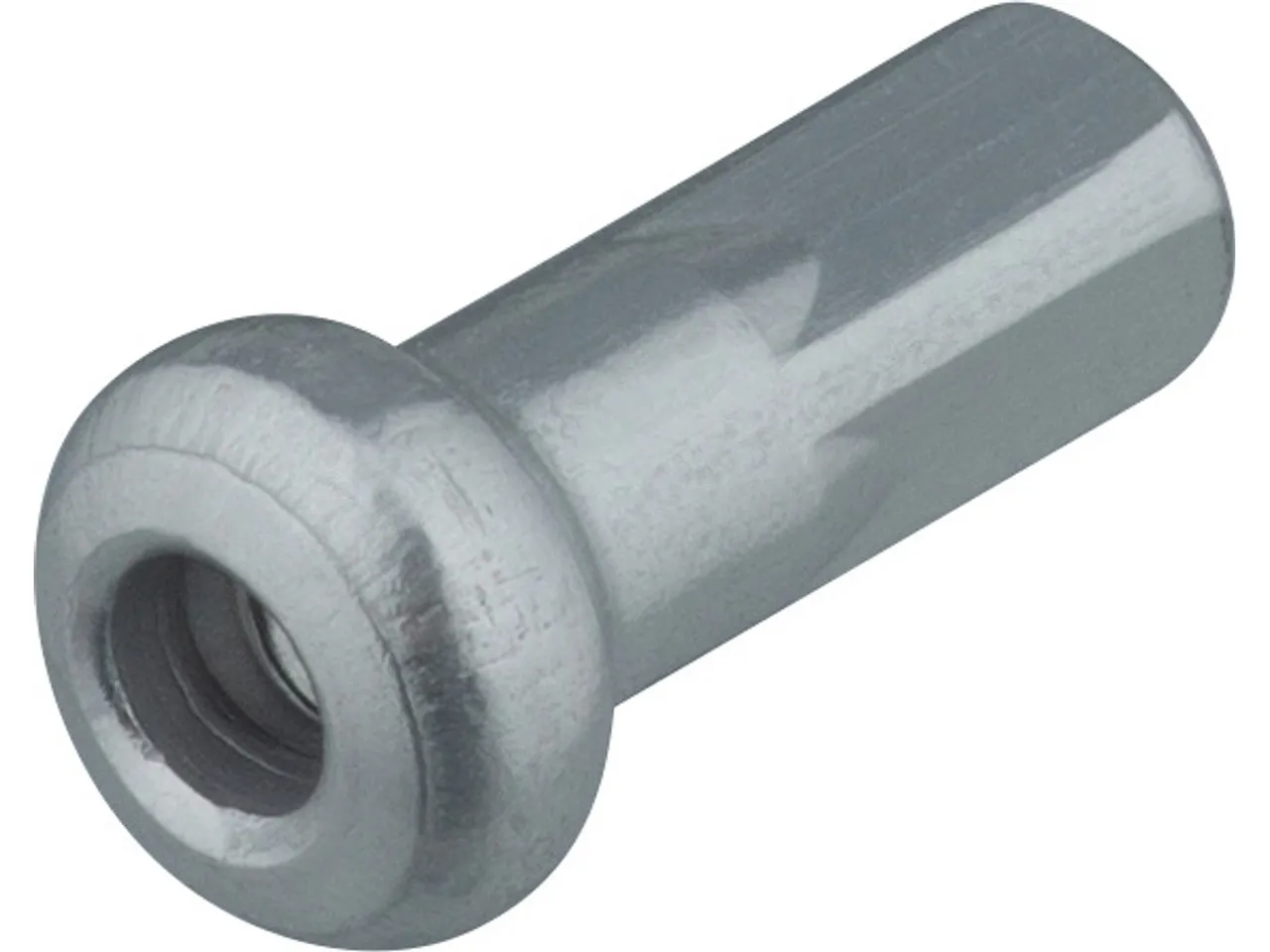 DT Swiss Pro Lock® Hidden Alu-Nippel 2,0 mm - 100 Stück, Silver, 2.0 x 12mm