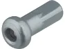 DT Swiss Pro Lock® Hidden Alu-Nippel 2,0 mm - 100 Stück, Silver, 2.0 x 12mm
