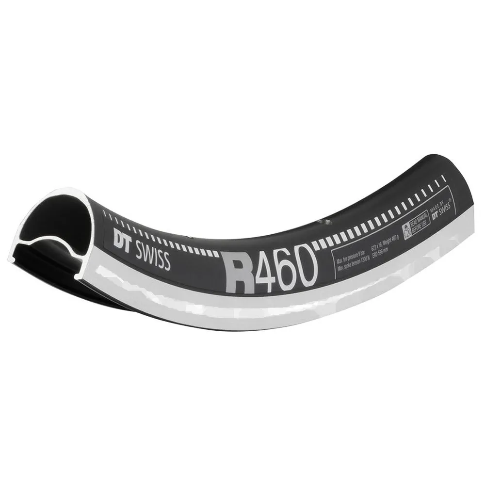 DT Swiss R 460 Fälg Refurbished, Black, 700 - 28" 20H DT Swiss R 460 Fälg Refurbished, Black, 700 - 28" 20H