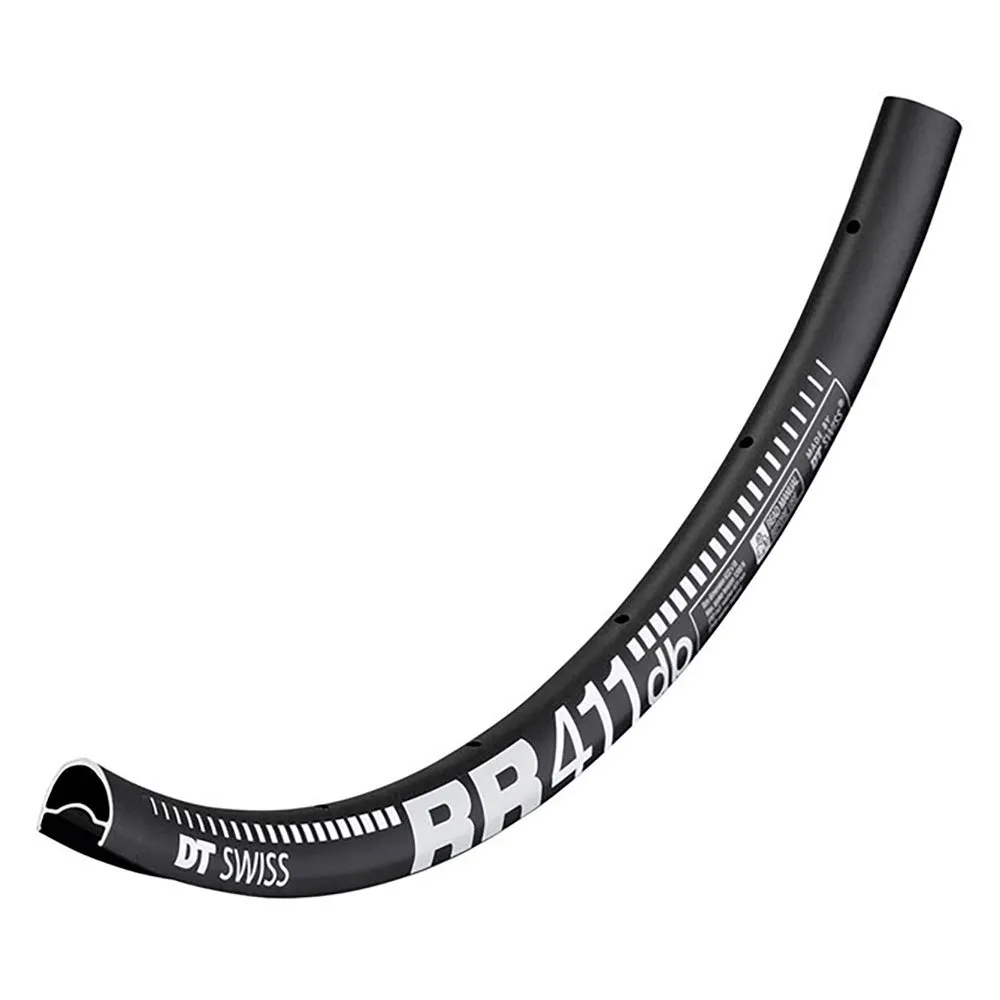 DT Swiss Rr 411 Disc Fälg, Black, 700 - 28" 32H