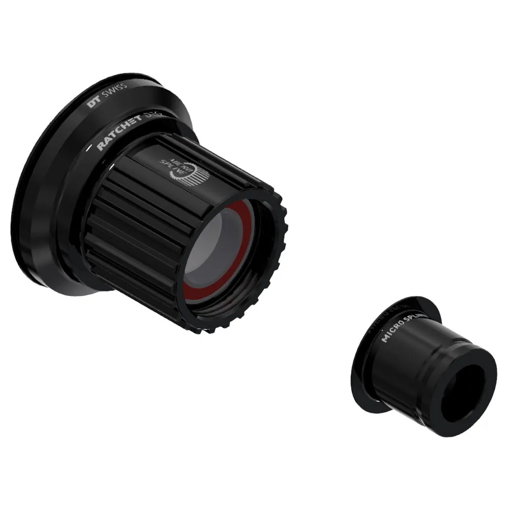 DT Swiss Shimano Micro Spline Ratchet Deg 12x148 Al St Sl Freehub-kropp, Black, One Size DT Swiss Shimano Micro Spline Ratchet Deg 12x148 Al St Sl Freehub-kropp, Black, One Size