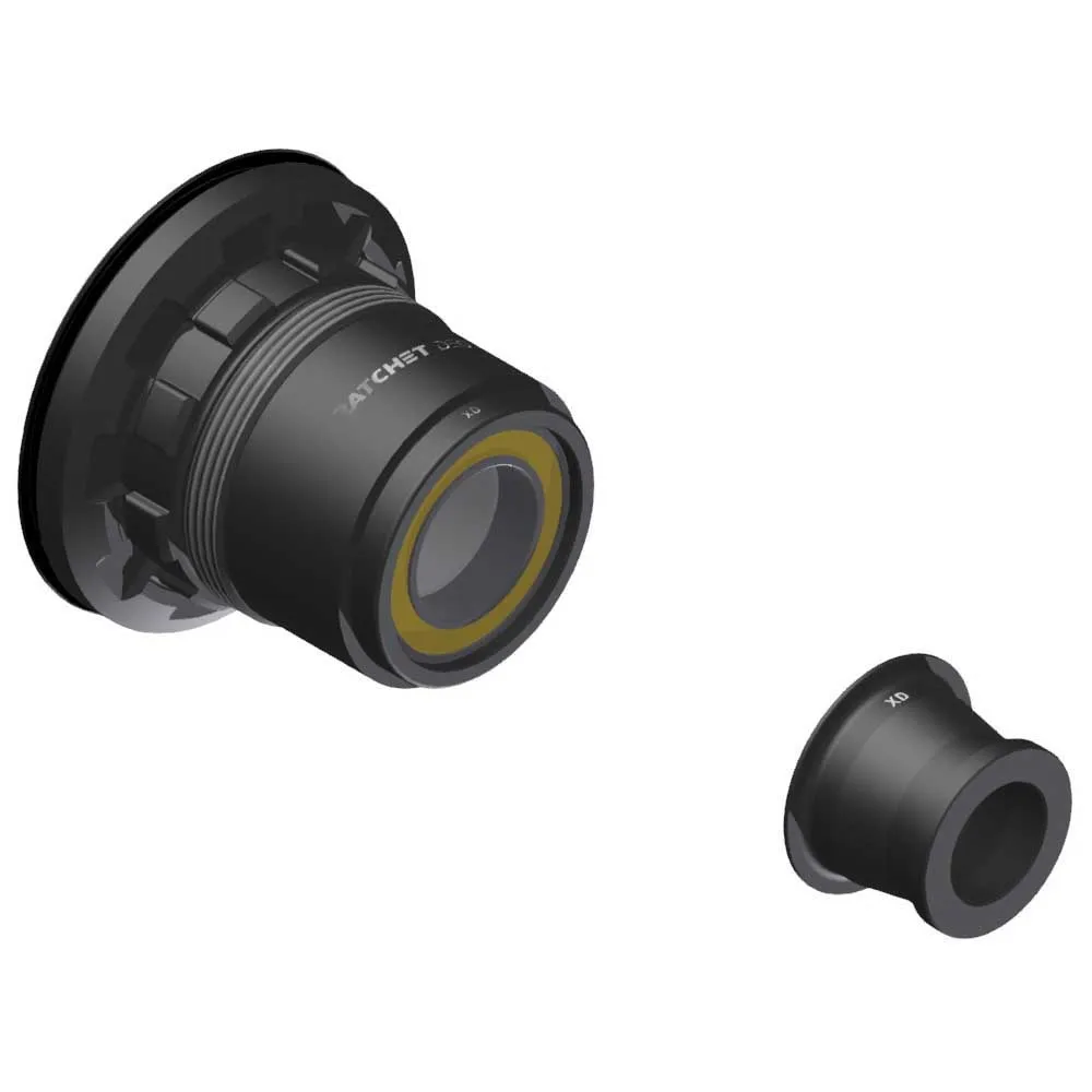 DT Swiss Sram Xd Ratchet Deg Aluminum Ceramic Light 12x148 Mm Freehub-kropp, Black, One Size