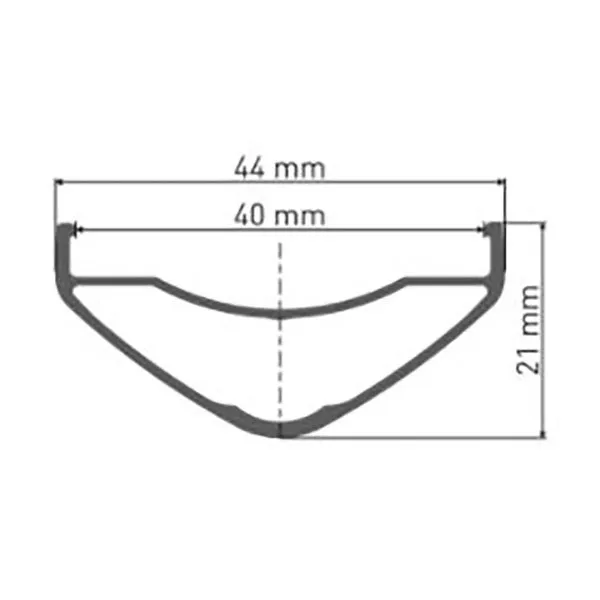 DT Swiss Xm 551 Disc Fälg, Black, 650B - 27.5" 2