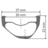 DT Swiss Xmc 1200 Spline® 29´´ 6b Disc Tubeless Mtb Bakhjul, Black, 12 x 148mm, Sram XD