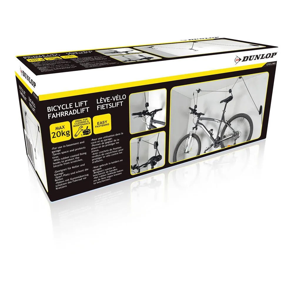 Dunlop 99652 20kg Max Väggmonterat Cykelställ, Black, One Size Dunlop 99652 20kg Max Väggmonterat Cykelställ, Black, One Size