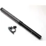 DUO Recovery Sadelstolpe, Black / white, 415mm, 27.2mm