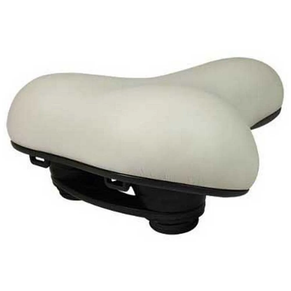 Dutch Perfect 2604 Cykelsadel, White, 260mm