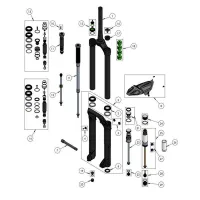 DVO Suspension D1 Ott Onyx 38 Ref 14 Servicekit DVO Suspension D1 Ott Onyx 38 Ref 14 Servicekit