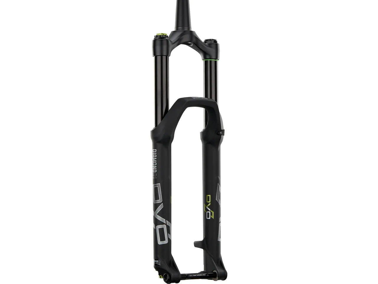 DVO Suspension Diamond D1 Boost 29" Federgabel, Black, 29", 160mm