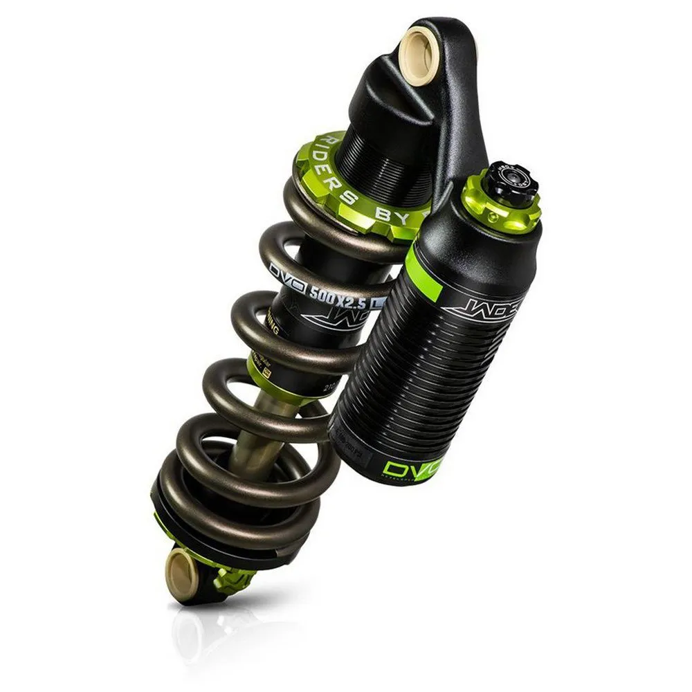 DVO Suspension Jade Imperial Stötdämpare, Black / green, 68mm, 221mm
