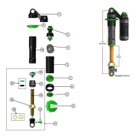 DVO Suspension Jade Metric Axelmontering