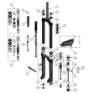 DVO Suspension Onyx 38 Wp Ref 13 Servicekit, Black, One Size