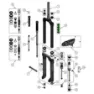 DVO Suspension Onyx 38 Wp Ref 14 Servicekit, Black, One Size
