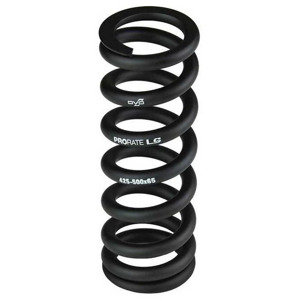 DVO Suspension Prorate Ls 350/400x55 Mm Stötdämparfjäder, Black, 125lbs
