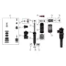 DVO Suspension Topaz Gen3 Wp Ref 1 Tätningssats, Black, One Size