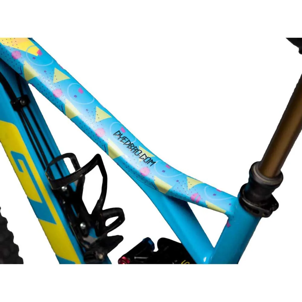 Dyedbro Bel Air Ramsskyddsklistermärken, Fuchsia / yellow, One Size