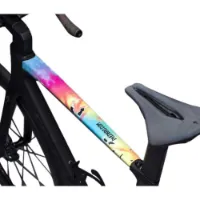 Dyedbro Tie Dye Ramsskyddsklistermärken