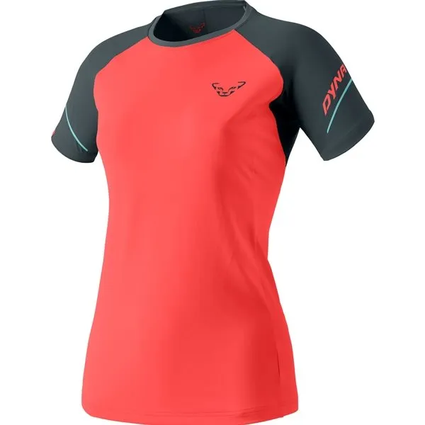 Dynafit Alpine Pro W S/S Tee, Hot coral