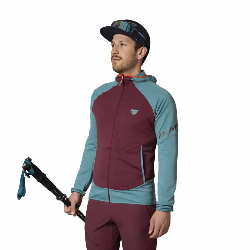 Dynafit Transalper Light Polartec Fleece Sweatshirt Med Dragkedja, Storm blue