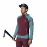 Dynafit Transalper Light Polartec Fleece Sweatshirt Med Dragkedja, Storm blue