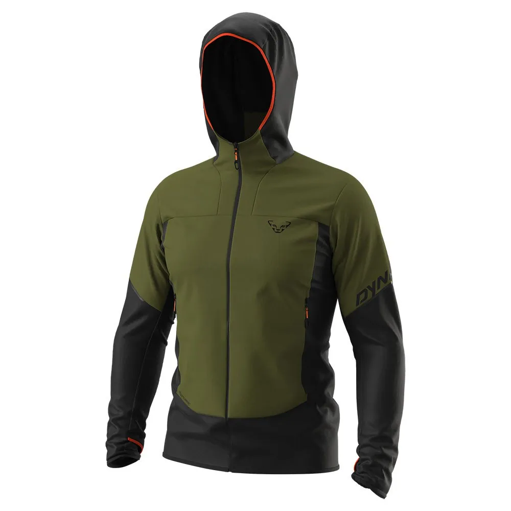 Dynafit Traverse Alpha Fleece, Winter moss / black / dna green