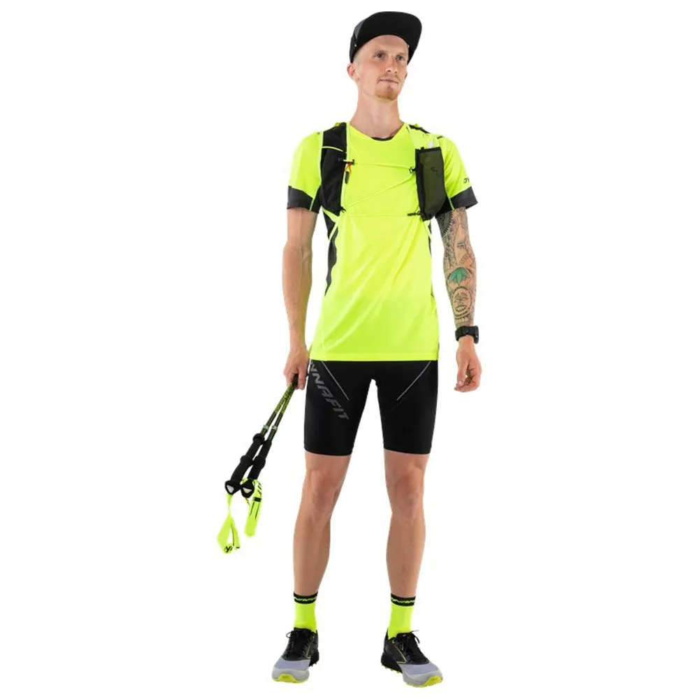 Dynafit Vertical 2.0 T-shirt Med Korta ärmar, Neon yellow