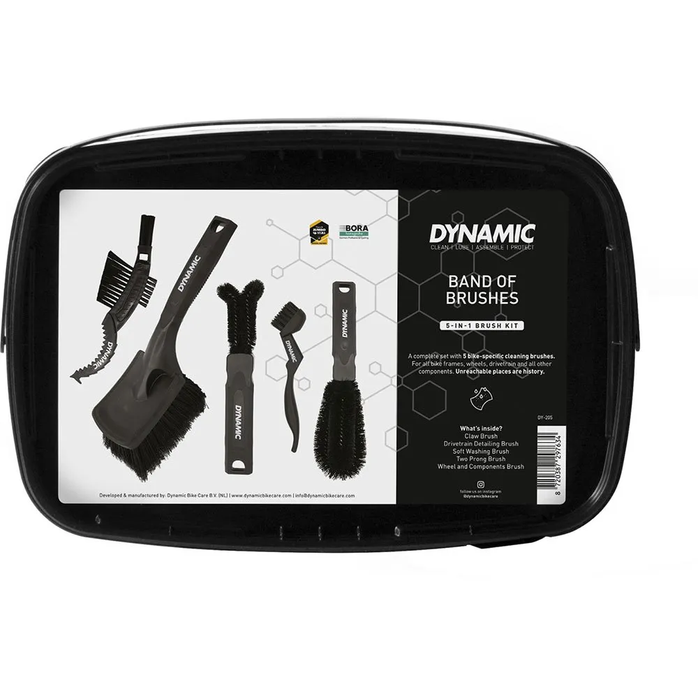 Dynamic Band of Brushes Bürstenset 5-teilig, Black, One Size Dynamic Band of Brushes Bürstenset 5-teilig, Black, One Size