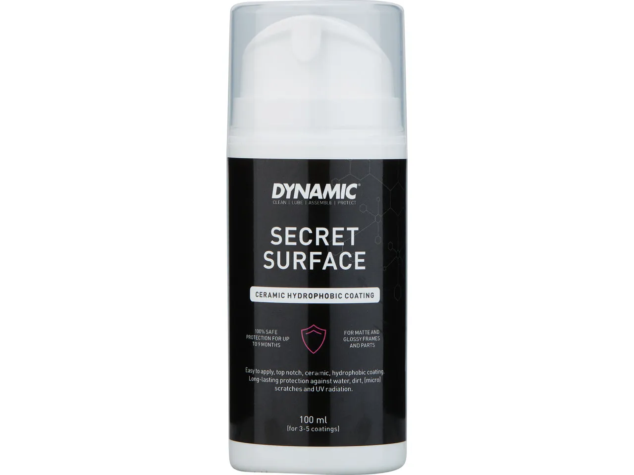 Dynamic Secret Surface Keramikversiegelung, Black, One Size