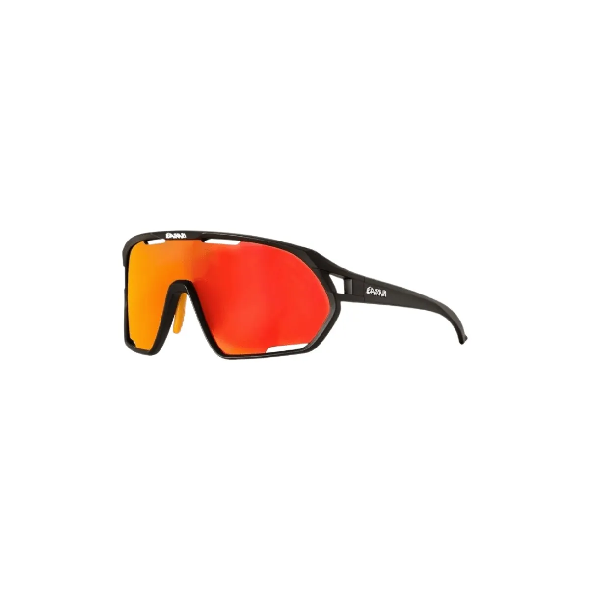 Eassun Paradiso Sunglasses, Matte Black Red Eassun Paradiso Sunglasses, Matte Black Red